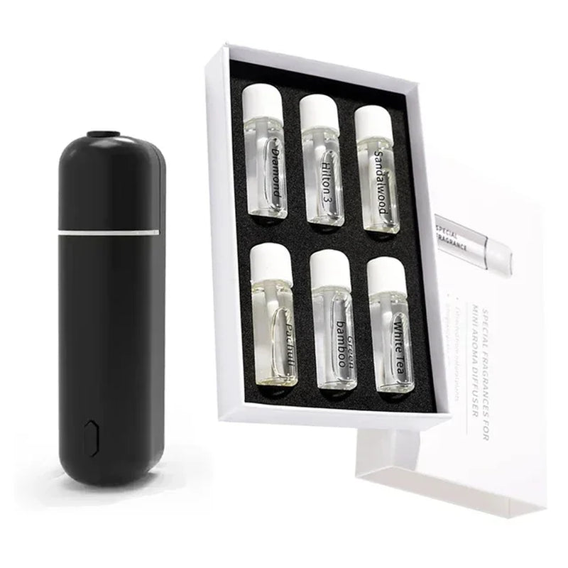 Car Air Freshener Fragrance Diffuser Aromatherapy Flavoring for Cars Essential Oil Diffuser Electric Aroma Diffuser