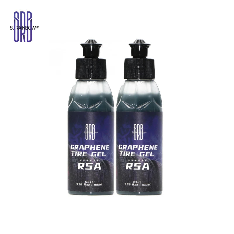 Graphene Tire Gel , Long Lasting Tire Dressing , Oil-Based Tire Gel , Tire Dressing; Great for Tire Lasting Shine Protection.