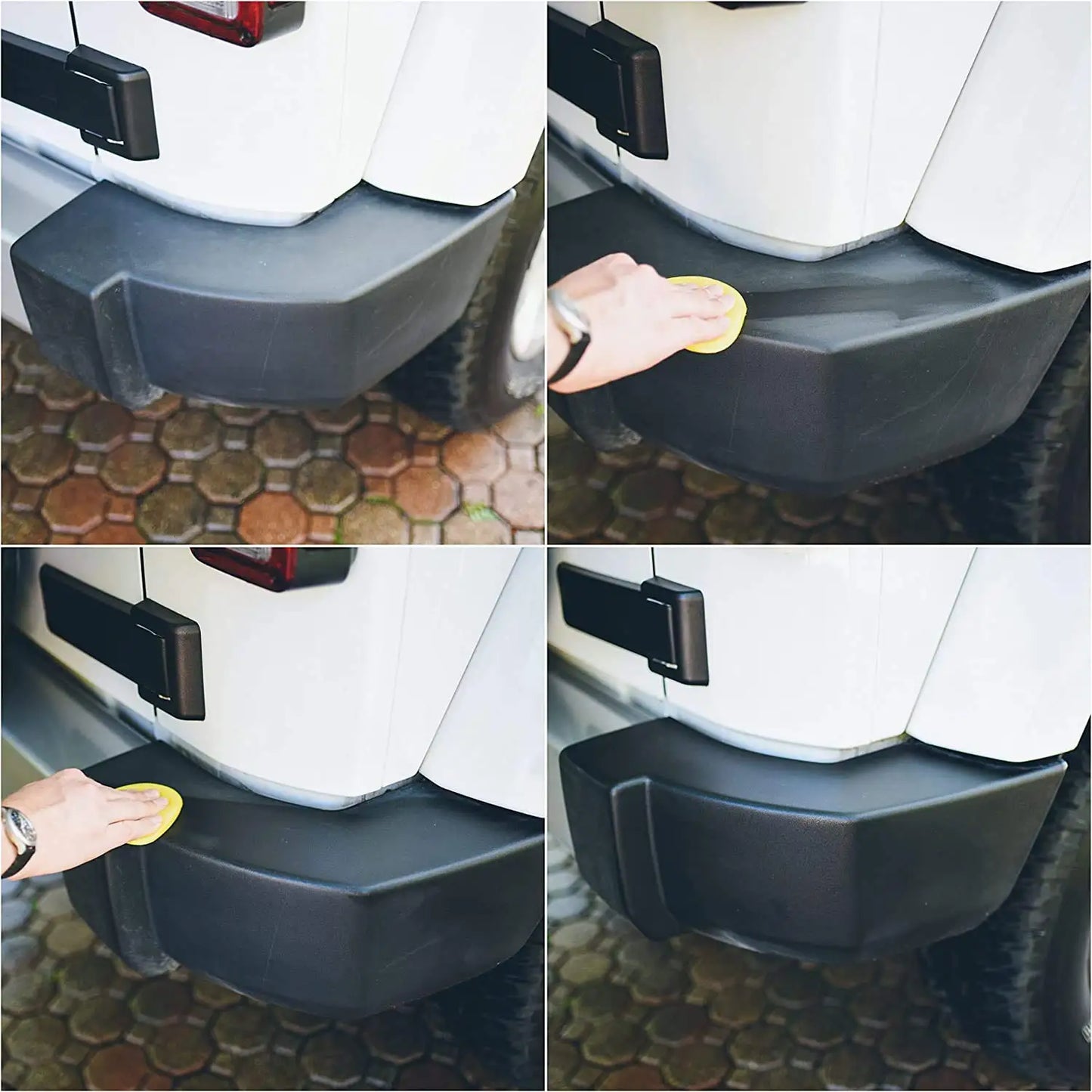Car Plastic Restorer Back to Black Gloss Auto Rubber Plastic Polish Restorer Coating Renovator Car Cleaning Detailing  24