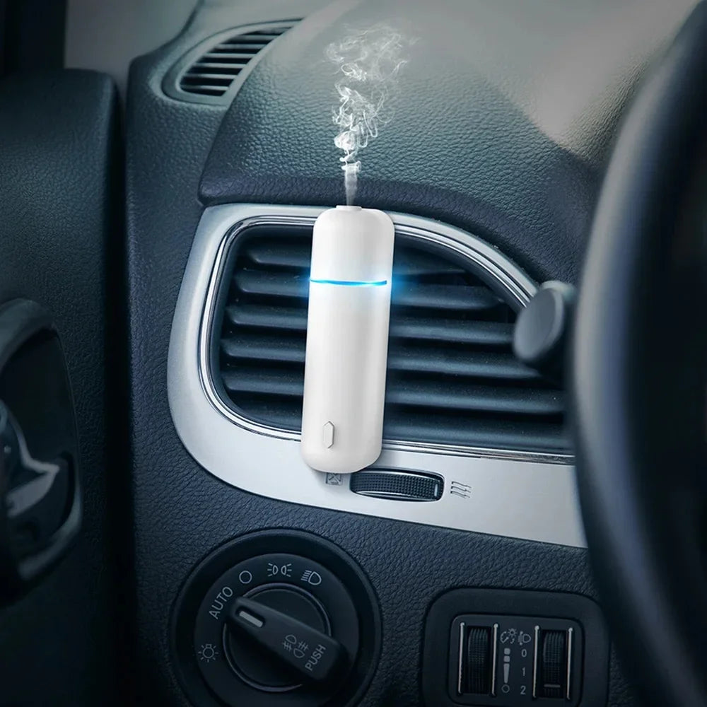 Car Air Freshener Fragrance Diffuser Aromatherapy Flavoring for Cars Essential Oil Diffuser Electric Aroma Diffuser