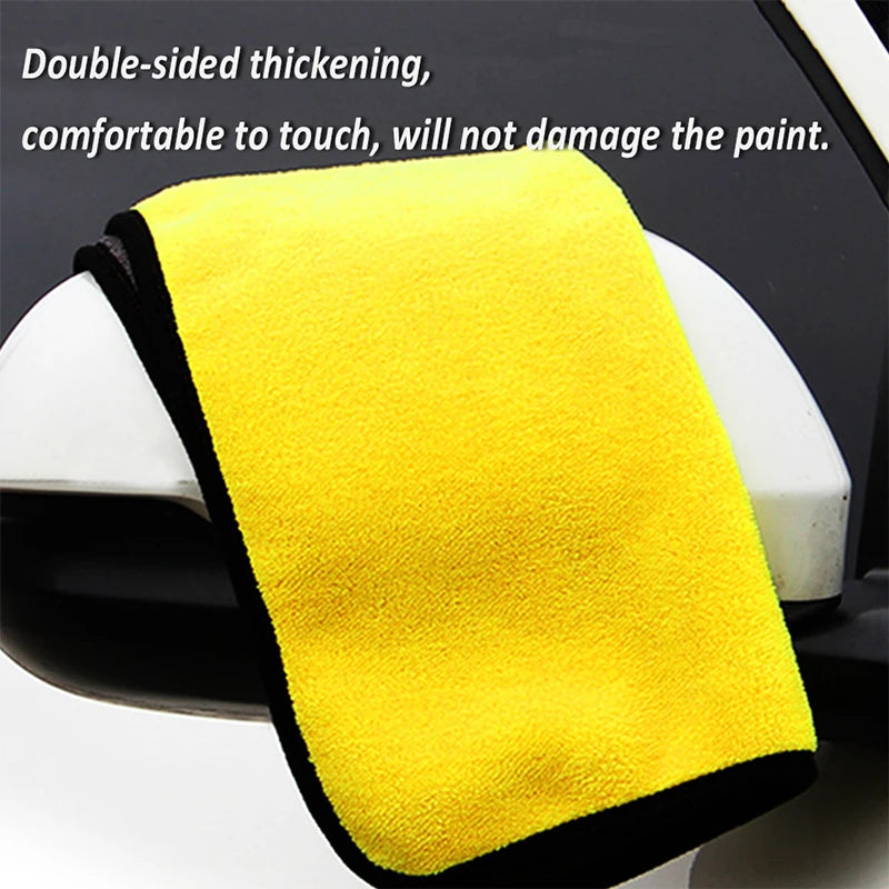 SEAMETAL Car Wheel Brush Set Tire and Rim Cleaning Brush Car Detailing Washing Kit Tools Include Car Wash Glove Sponge Towel