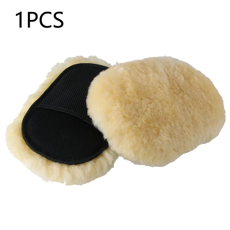 Car Chenille Premium Scratch-Free Microfiber Wash Mitt Waterproof Car Thick Cleaning Mitt Wax Detailing Brush Auto Care Glove