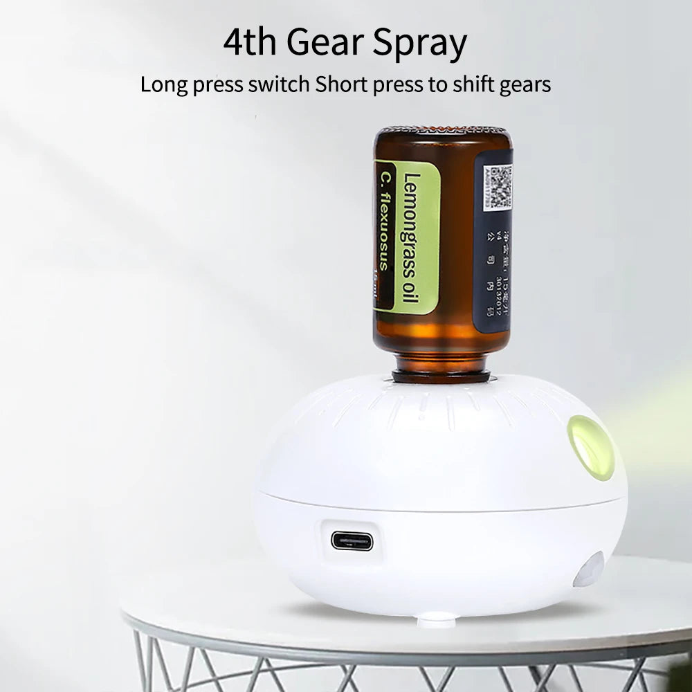 New Mini Pure Oil Fragrance Diffuser Aromatherapy Machine Automatic Induction Portable Aroma Diffuser Car Essential Oil Diffuser