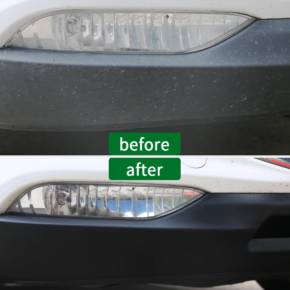 Car Plastic Restorer Back to Black Gloss Auto Rubber Plastic Polish Restorer Coating Renovator Car Cleaning Detailing  24