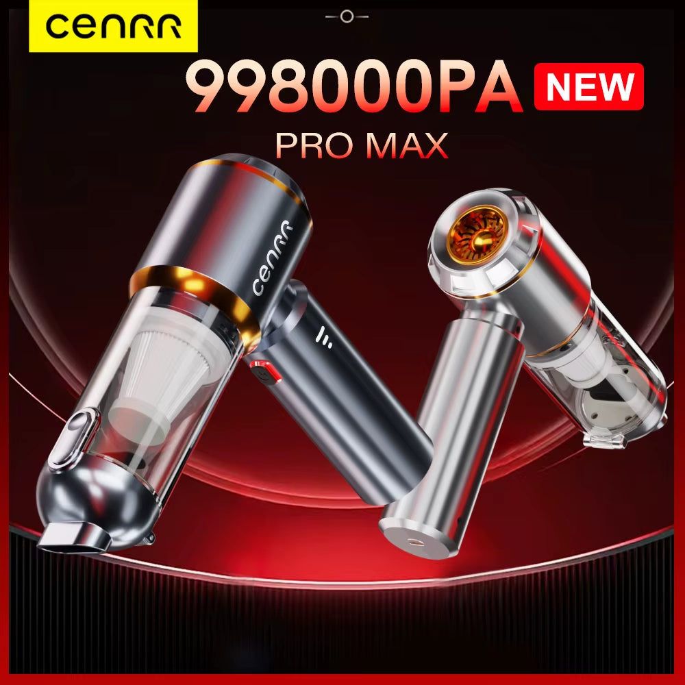 998000PA Car Vacuum Cleaner Strong Suction Cordless Wireless Cleaner Handheld Portable Vacuum Cleaner Cleaning Machine