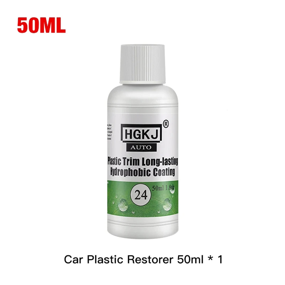 Car Plastic Restorer Back to Black Gloss Auto Rubber Plastic Polish Restorer Coating Renovator Car Cleaning Detailing  24