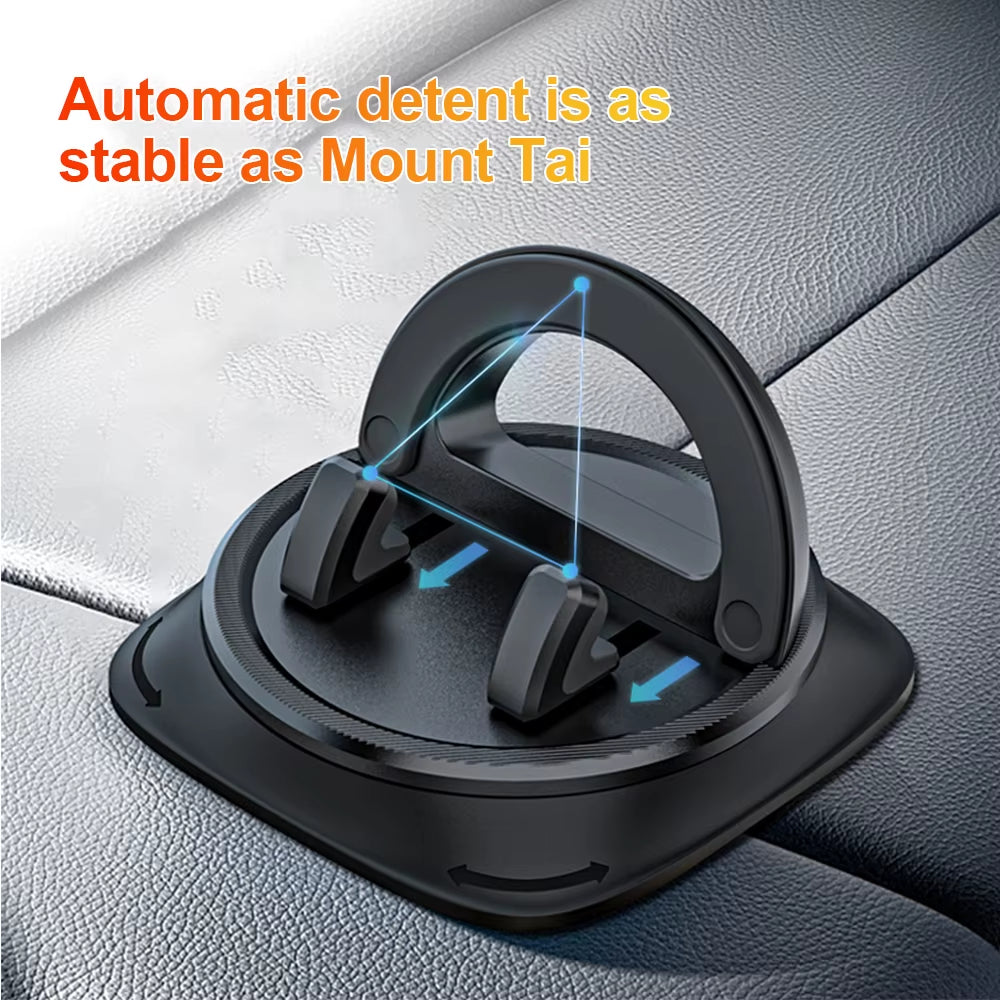 Universal Car Phone Holder Dashboard Sticking 360 Degree Rotate Stand Bracket for Iphone Samsung Xiaomi Huawei Car Accessories