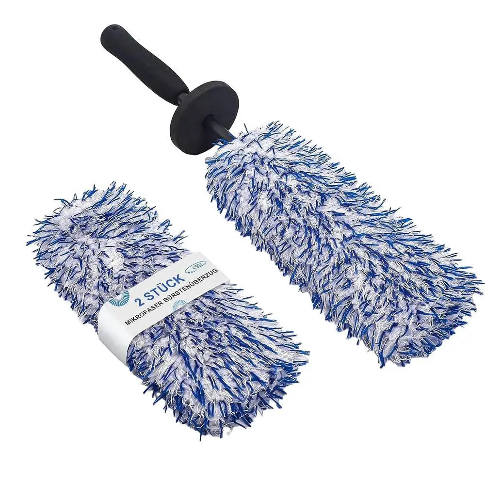 Car Wheel Brush Wheel Rim Brush Car Tire Brush Wheel Brush Set for Car Detailing Microfiber Car Washtruck Wheels Detailing Brush