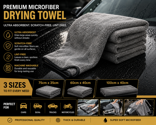 Premium Microfiber Car Drying Towel