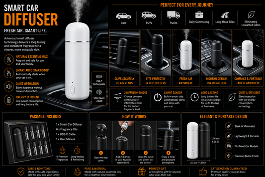 Smart Car Aromatherapy Diffuser