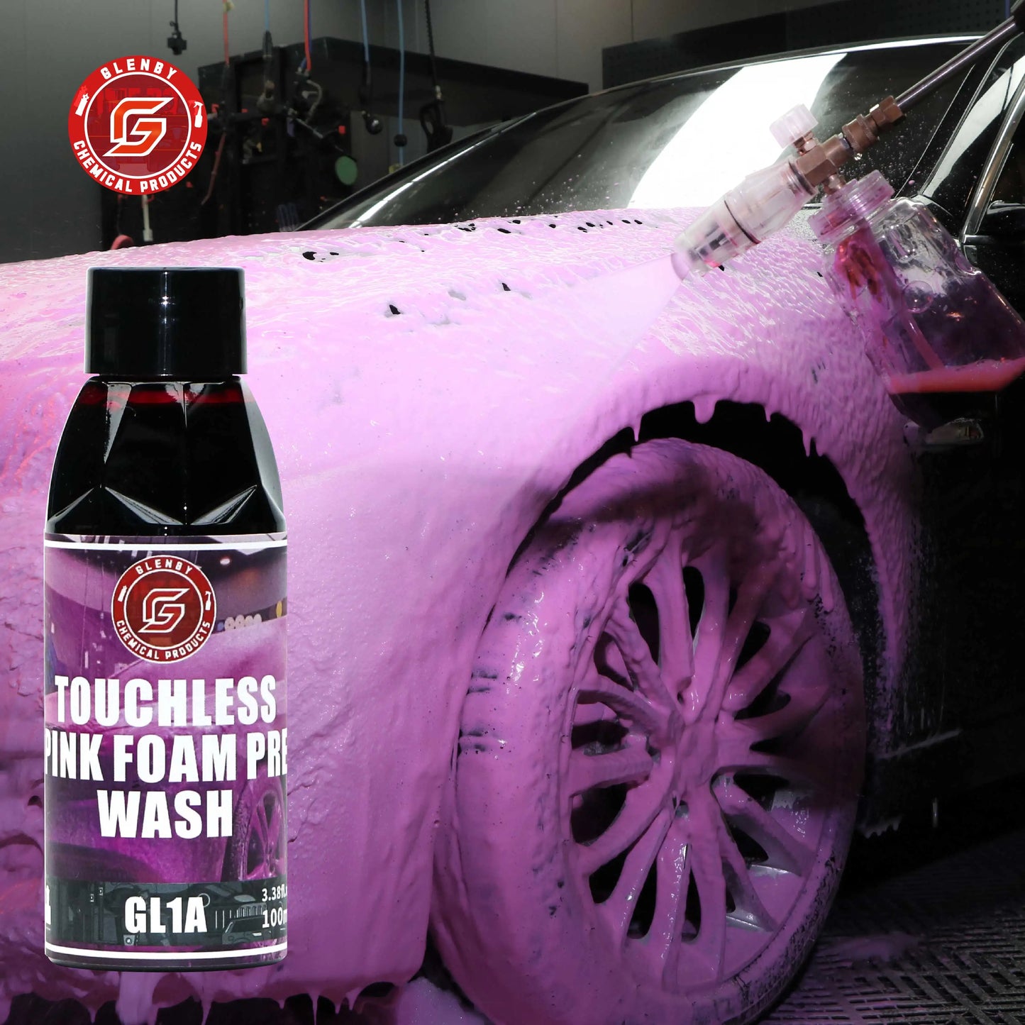 Car Wash Active Foam Touchless Color Shampoo Soap Snow Foam for Automatic Car Care Wash Cleaner