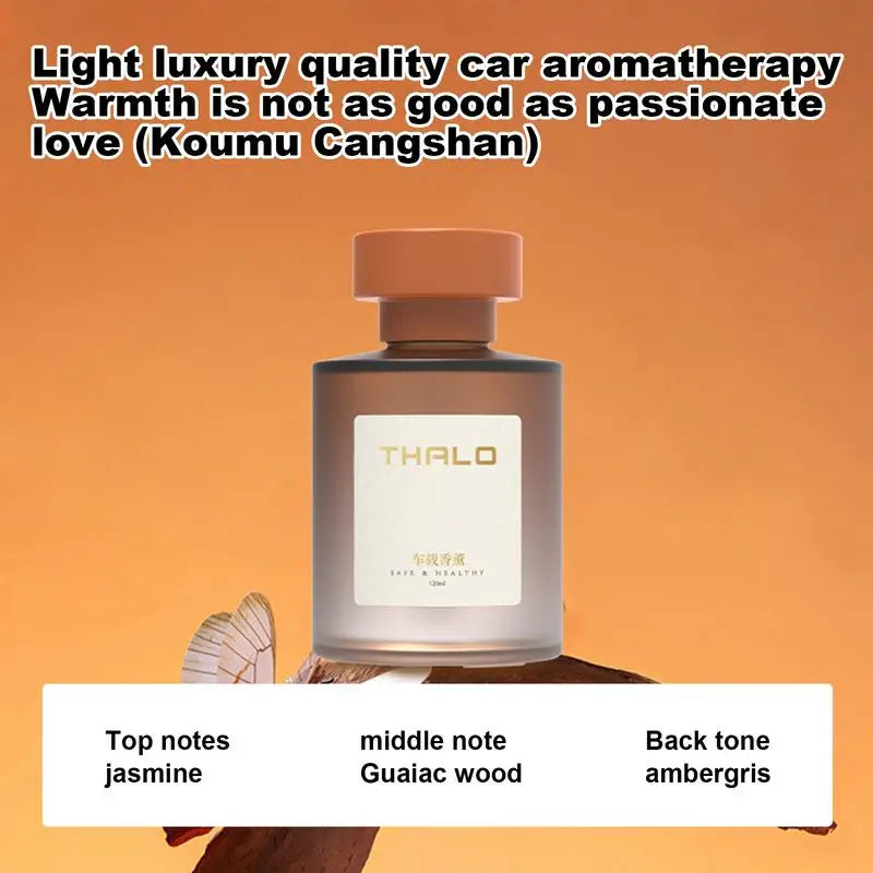 Car Aromatherapy Bottle Perfume Fragrance Diffusers for Automotive Sleek Bottle Design Aromatherapy Oil Perfume Unique Car