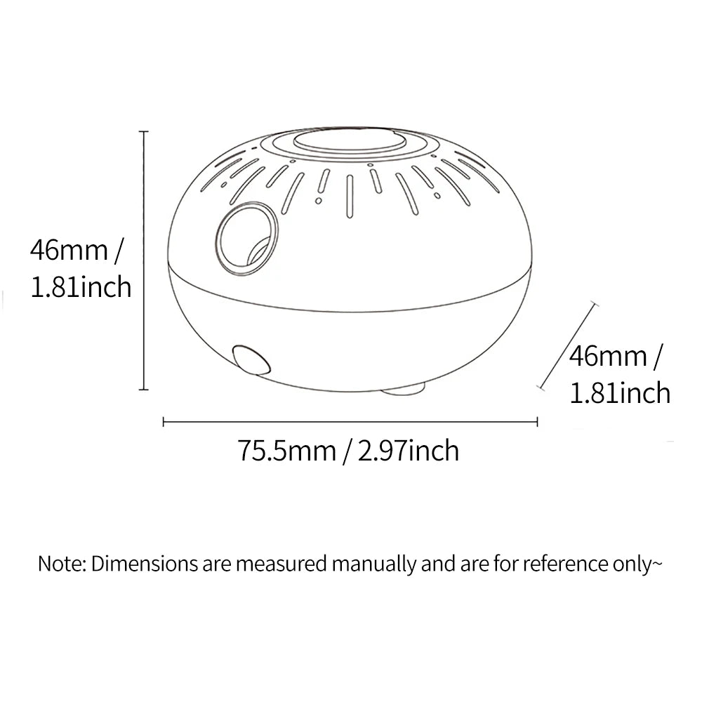 New Mini Pure Oil Fragrance Diffuser Aromatherapy Machine Automatic Induction Portable Aroma Diffuser Car Essential Oil Diffuser
