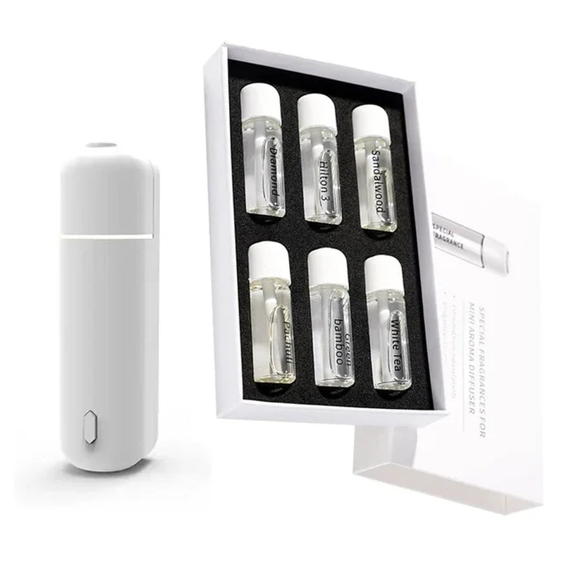 Car Air Freshener Fragrance Diffuser Aromatherapy Flavoring for Cars Essential Oil Diffuser Electric Aroma Diffuser