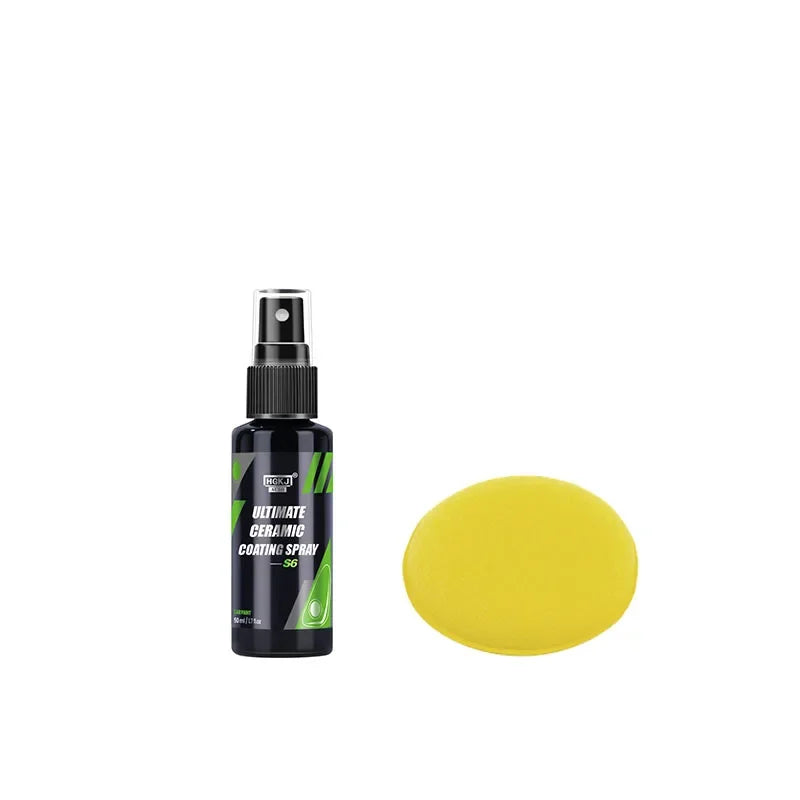 Ceramic Coating for Car Paint  S6 Crystal Wax Spray Nano Hydrophobic Liquid Polymer Oleophobic anti Scratch Coating Car Care