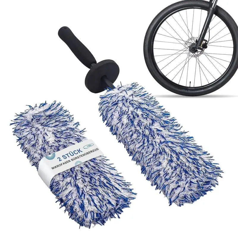 Car Wheel Brush Wheel Rim Brush Car Tire Brush Wheel Brush Set for Car Detailing Microfiber Car Washtruck Wheels Detailing Brush