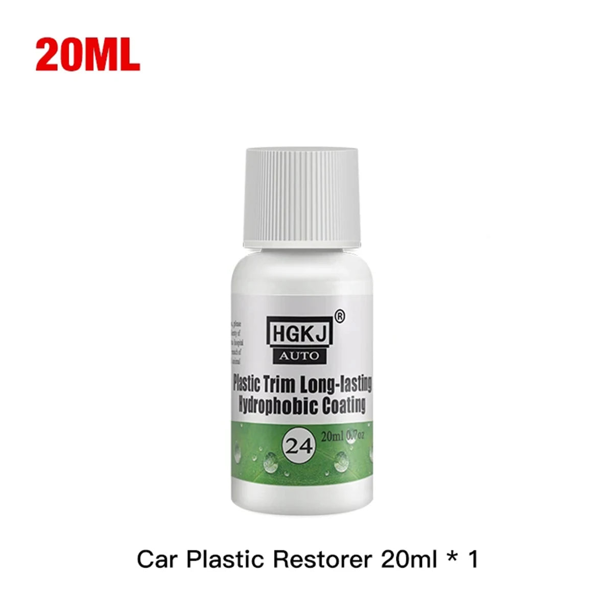 Car Plastic Restorer Back to Black Gloss Auto Rubber Plastic Polish Restorer Coating Renovator Car Cleaning Detailing  24