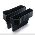 Carbon fiber car seat gap organizer set